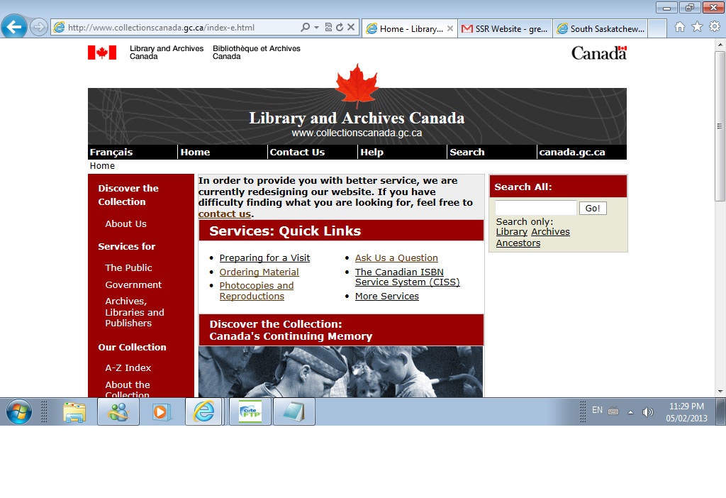 Library and Archives Canada